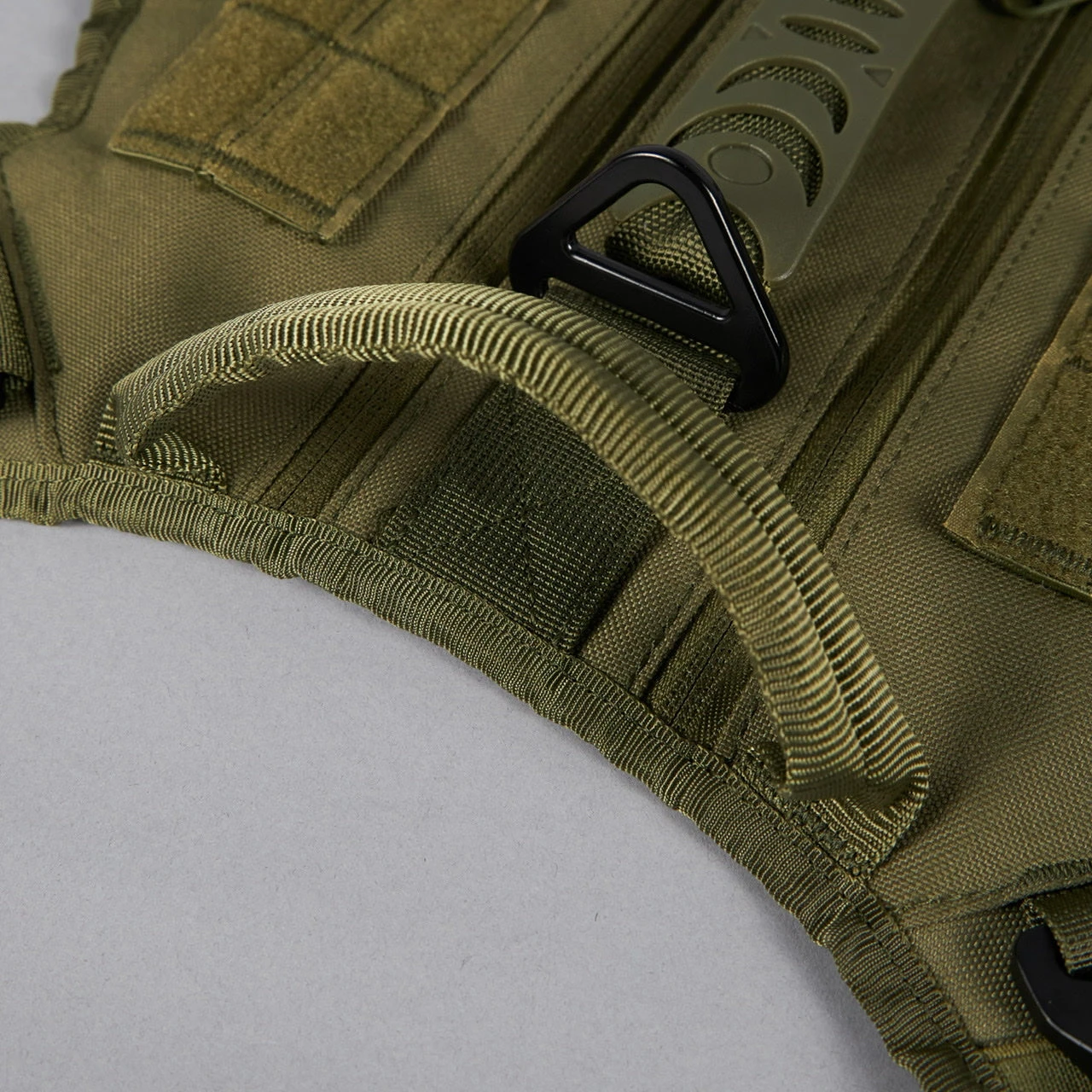 OD Green Tactical Dog Vest Harness 18 OD Green Tactical Dog Vest Harness - Image 18