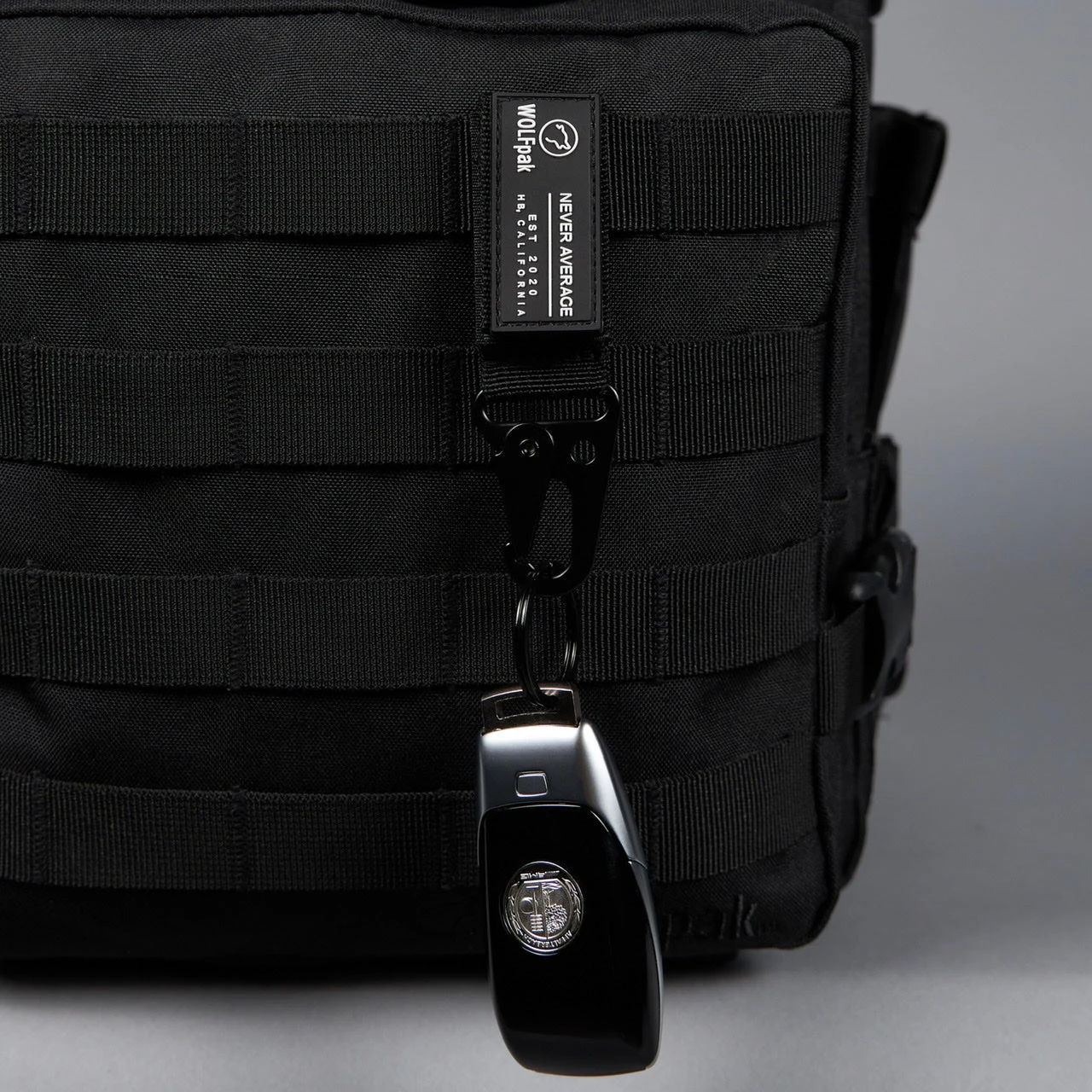 Multi-Functional Nylon Key Chain Alpha Black 6 Multi-Functional Nylon Key Chain Alpha Black - Image 6