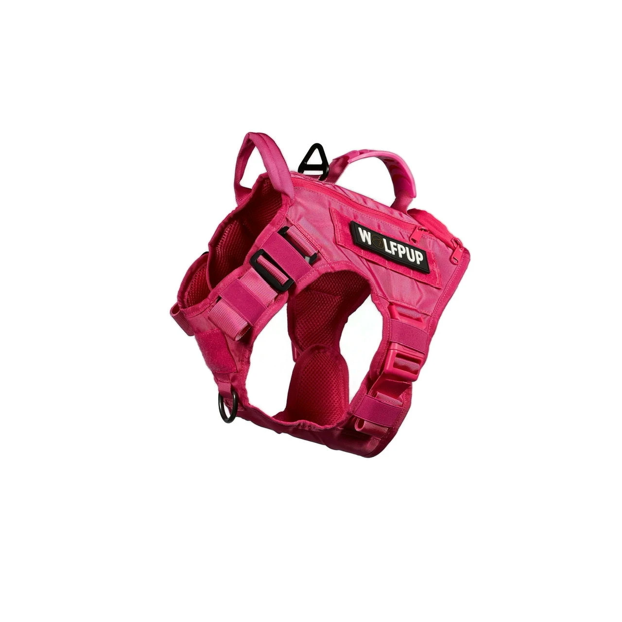 Pink Goddess Tactical Dog Vest Harness 1 Pink Goddess Tactical Dog Vest Harness