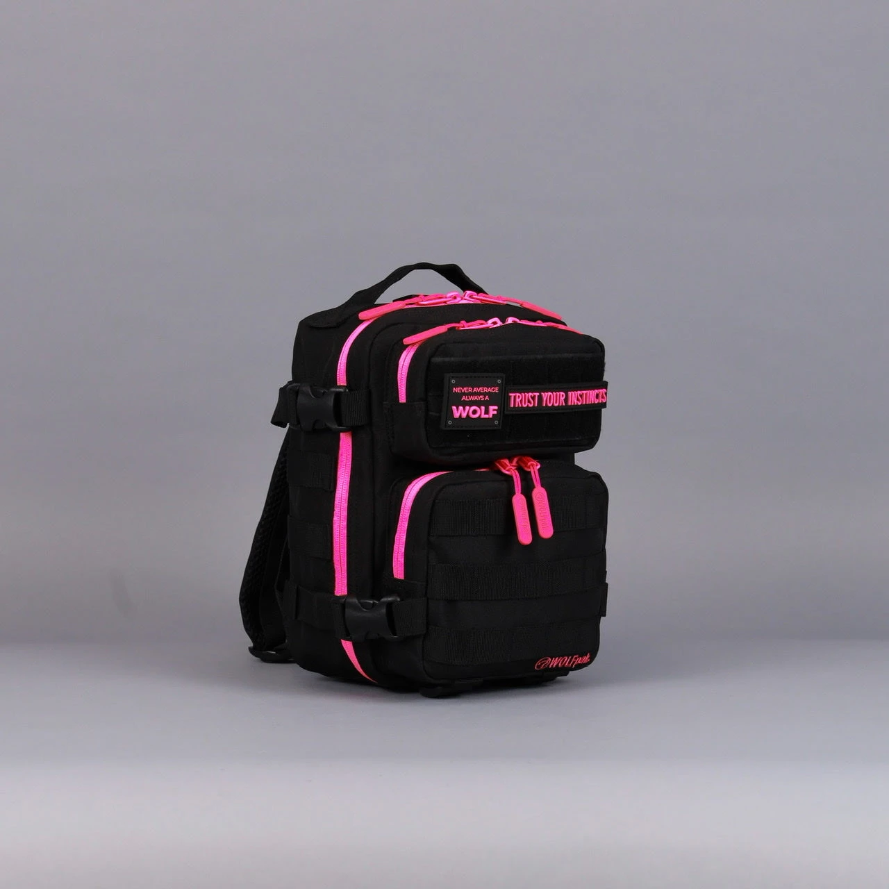 9L Backpack Mini Black Neon Pink 7 9L Backpack Mini Black Neon Pink - Image 7