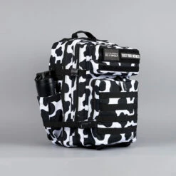45L Backpack Black White Cow -Fashion bags FDE0FDAE 9501 485C 95FB 141E38F9140B