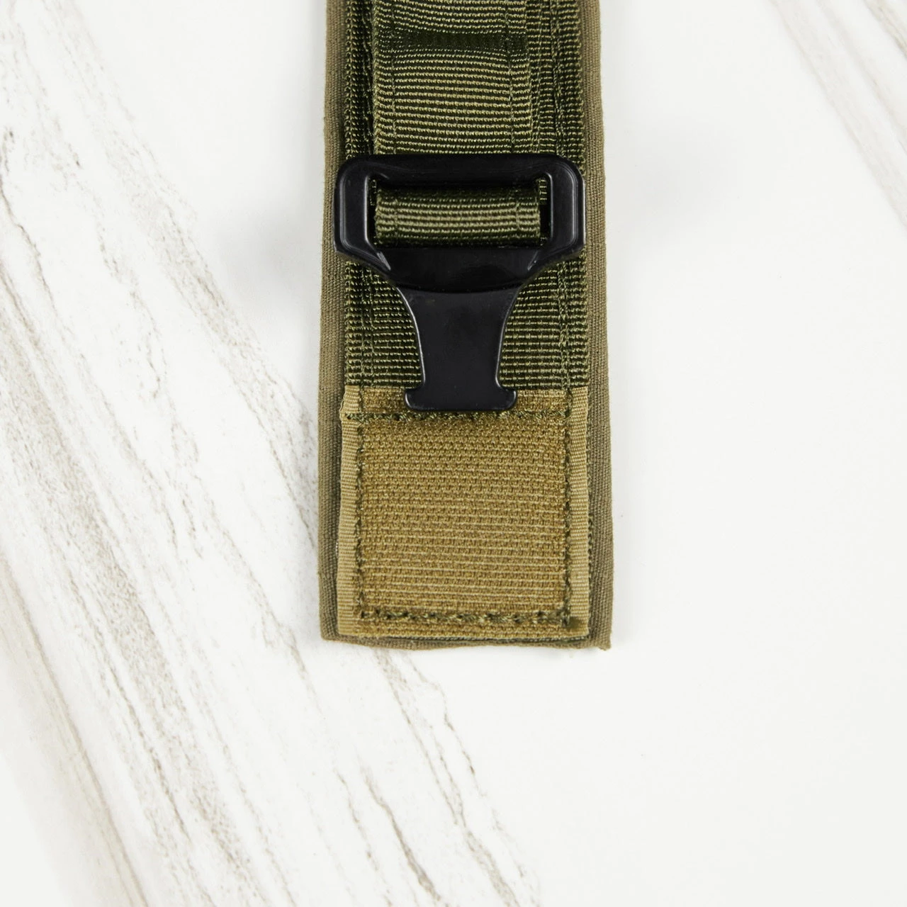 Tactical Nylon Dog Collar Green 3 Tactical Nylon Dog Collar Green - Image 3