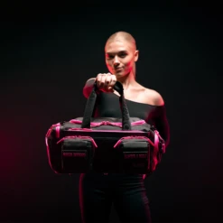 20L Mini Duffle Bag Black Neon Pink -Fashion bags Untitleddesign 12 7cf6e8a4 5765 41ed 8932 861b2b746ed2