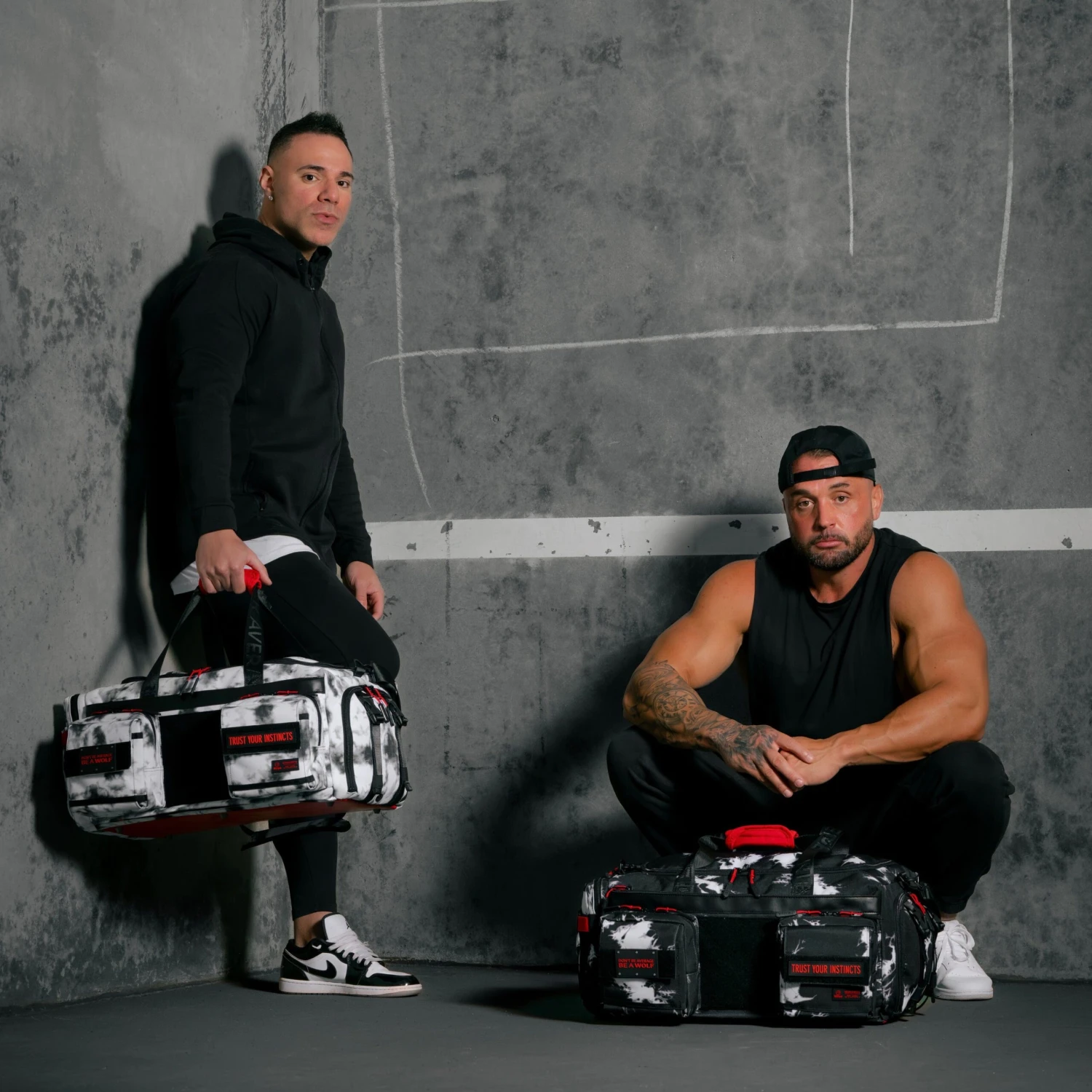 40L Ultimate Duffle Bag Black Lightning Immortal Red 6 40L Ultimate Duffle Bag Black Lightning Immortal Red - Image 6