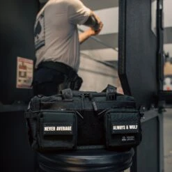 20L Mini Duffle Bag Alpha Black -Fashion bags a7r03311 enhanced nr