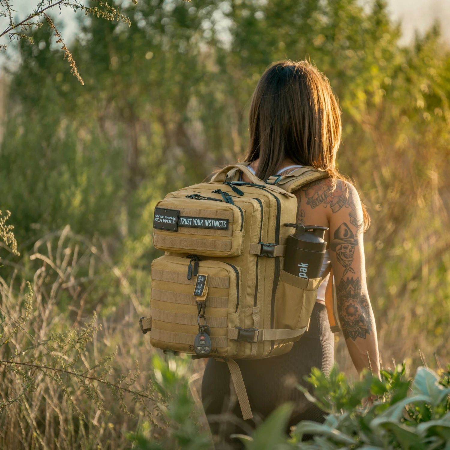 25L Backpack Khaki 4 25L Backpack Khaki - Image 4