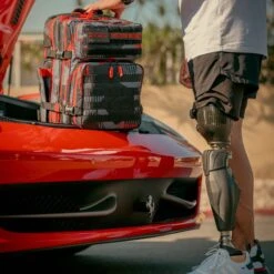 35L Adrenaline Red Meal Prep Management -Fashion bags a7r05214 enhanced nr