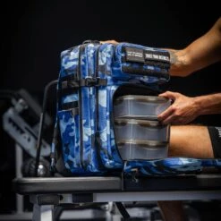 45L Navy Camo Meal Prep Management -Fashion bags image 0124f59d d9c3 455c bb35 0c2cec48a5b3