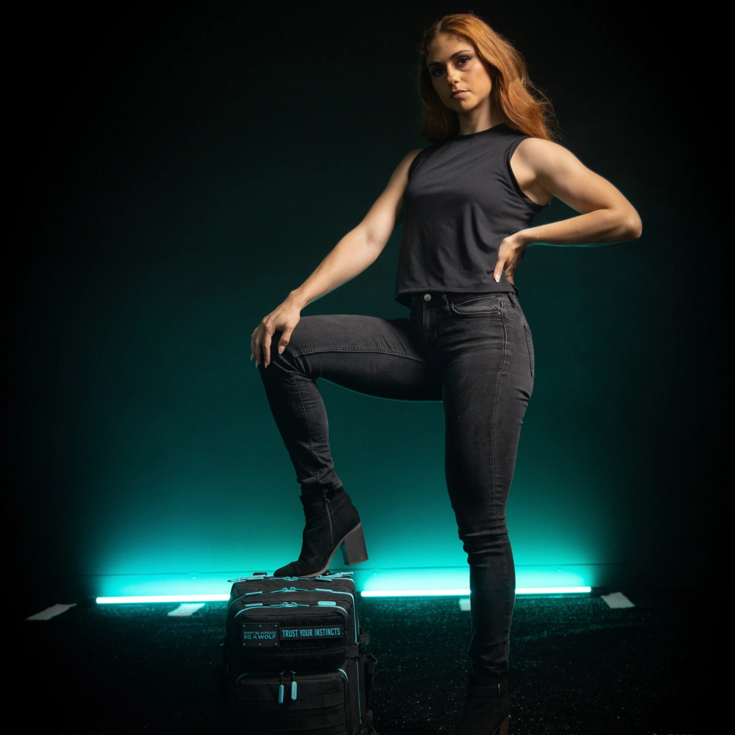 35L Backpack Fierce Aqua 5 35L Backpack Fierce Aqua - Image 5