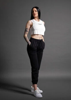 Women's Script Cropped Tank -Fashion bags image 9c551ca0 6a0e 4c9b 9521 add58dcc2e84