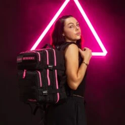 25L Backpack Black Neon Pink -Fashion bags image c6e3aeaf e67d 4b7a a993 049bcdaff218
